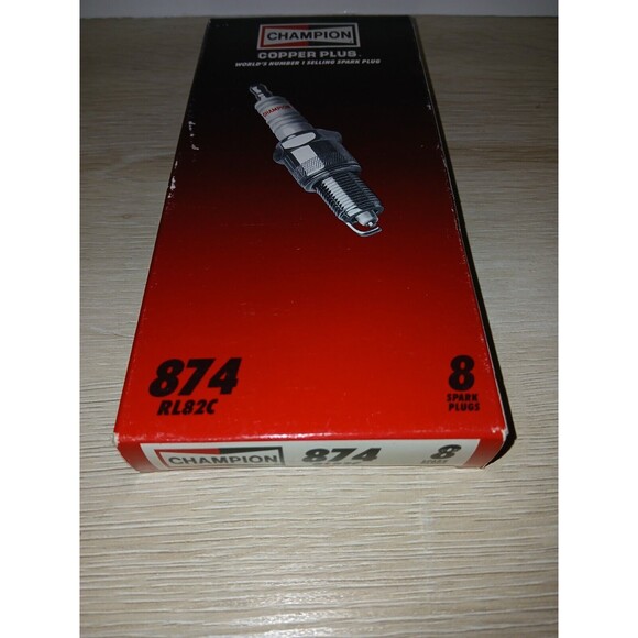 Champion 874 RL82C Small Engine Spark Plugs Pack of 4 New In Box 1992 Vintage - Picture 16 of 16